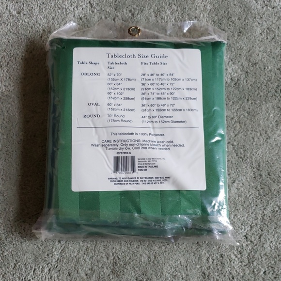 NIP HomeTrends striped tablecloth - Picture 4 of 4